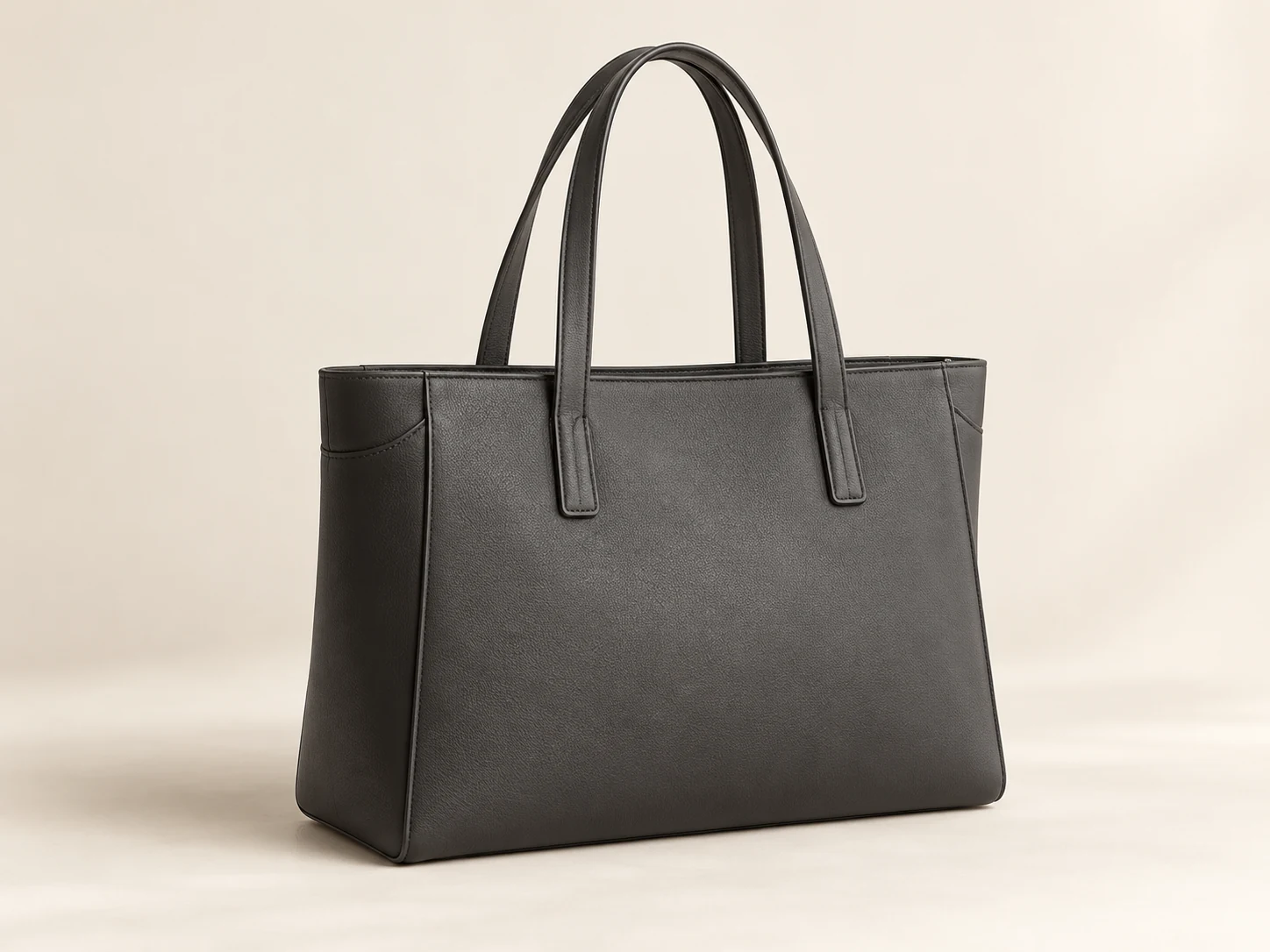 Charcoal tote bag design illustration